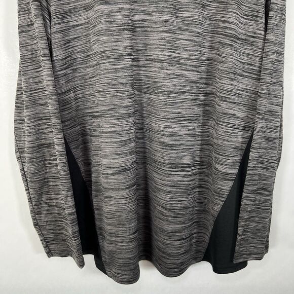 Duke Blue Devils Champion 1/2 Half Zip Pullover Womens Size XL Gray Heathered LS - Picture 13 of 13